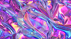 lifelike visuals portraying the mesmerizing allure of iridescent neon hallucinations in seamless patterns. SEAMLESS photo