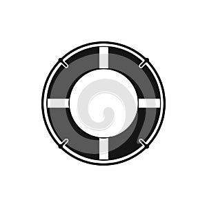 Lifeline icon, simple style