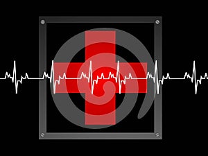 Lifeline and medical sign