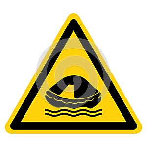 Liferaft Symbol Sign, Vector Illustration, Isolate On White Background Label. EPS10