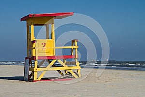 Lifesavers Station at the beach