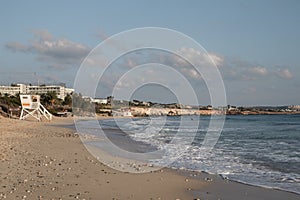 Lifesaving house near the sea in Cyprus