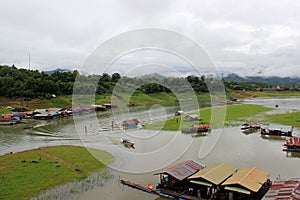 Lifestyle of People in Sangklaburi, Kanchanaburi, Thailand