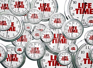 Lifetime Span Live Expectancy Clocks Flying