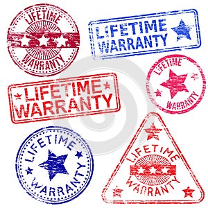 Lifetime Warranty Stamps