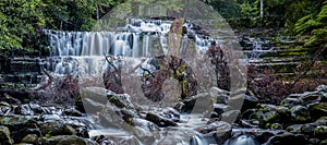 Liffey Falls in the Midlands Region, Tasmania