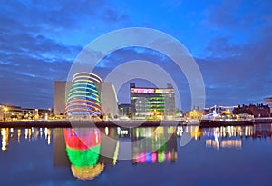 Liffey River in Dublin