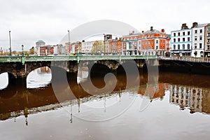 Liffey River. Dublin, Ireland