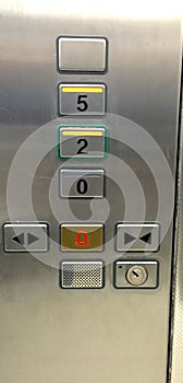 Lift buttons