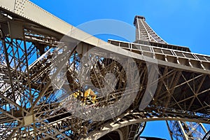 Lift in Eiffel Tower