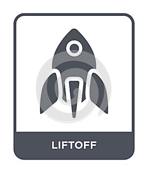 liftoff icon in trendy design style. liftoff icon isolated on white background. liftoff vector icon simple and modern flat symbol