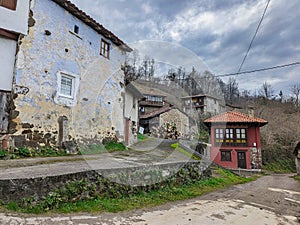 LigÃ¼eria village, PiloÃ±a municipality, Asturias, Spain photo