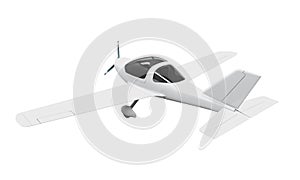Light Aircraft Isolated