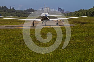 Light Aircraft Plane Take-Off