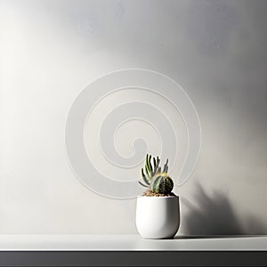 Bamboo Plant in a Light and Airy Product photo