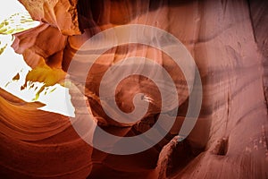 Light in Antelope Canyon