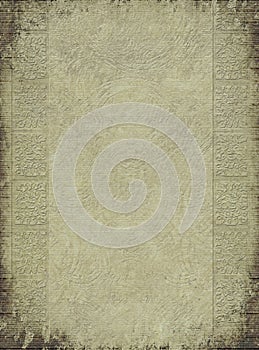 Light antique embossed column background photo