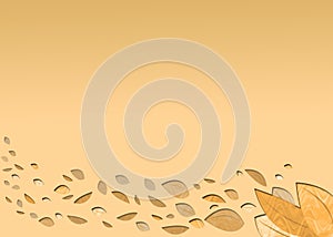 A light autumn background