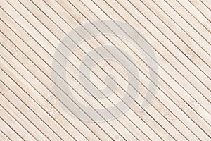 Light bamboo diagonal slats background