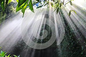 Light beam in pokhara,nepal