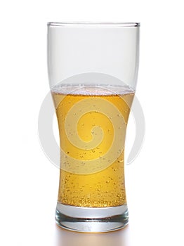 Light beer within big mug