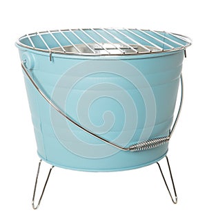 Light Blue Barbecue Grill