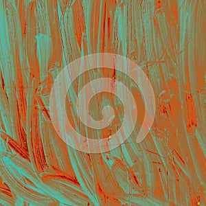 Light Blue and brown wall texture background. Decorative wall paint.