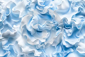 light blue foam rubber background