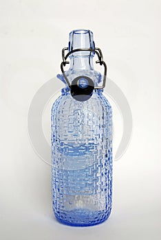 Light blue Galss bottle