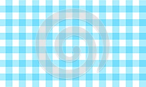 Light blue gingham pattern tablecloth blackboard