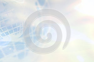 Light Blue Globe Background