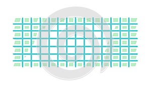 Light Blue Grid Pattern - Subtle Geometric Texture Background, vector design Generative AI