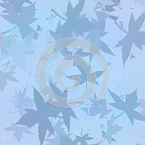 Light blue leaves background texture photo