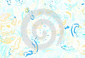 Light Blue, Red vector pattern with random forms