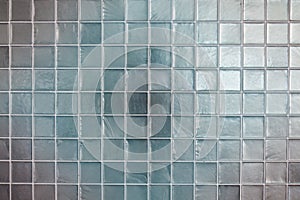 Light blue tiles wall texture