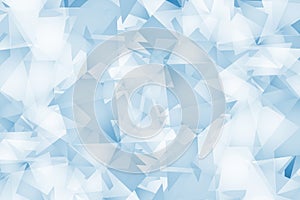 Light Blue Triangles Background