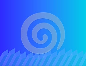 Light blue vector cover with stright stripes