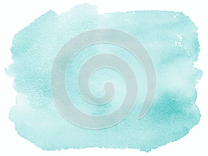 Light Blue Watercolor Background Hand Painted