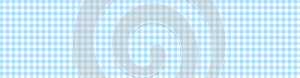 Light blue white tablecloth banner