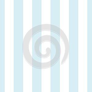 Light blue and white vertical stripes seamless pattern