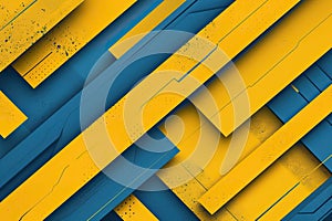 Light blue, yellow texture with colored lines