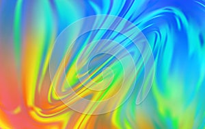 Light Blue, Yellow vector blurred bright template.