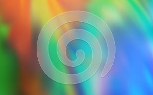 Light Blue, Yellow vector blurred bright template.