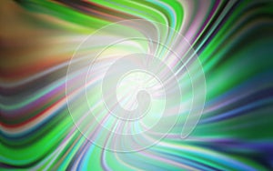 Light Blue, Yellow vector blurred bright texture.