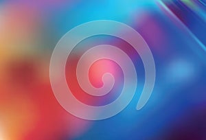 Light Blue, Yellow vector blurred pattern