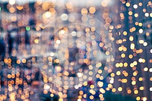 Light bokeh abstract background