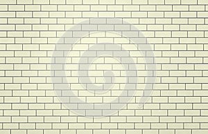 Light brick wall. 3d render