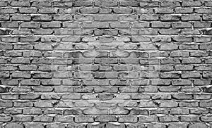 Light Brick wall uneven texture. Grunge vintage background