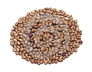 Light brown bean seeds