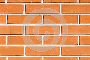 Light brown brick wall texture background, close-up